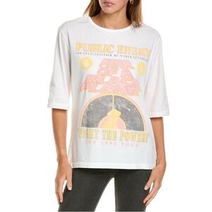 Recycled Karma Public Enemy Oversized Vintage Style Shirt Size XS (oversized)